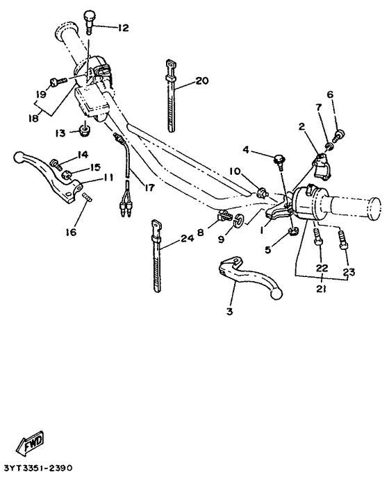 Handle switch & lever