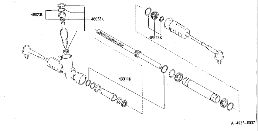 Power steering gear