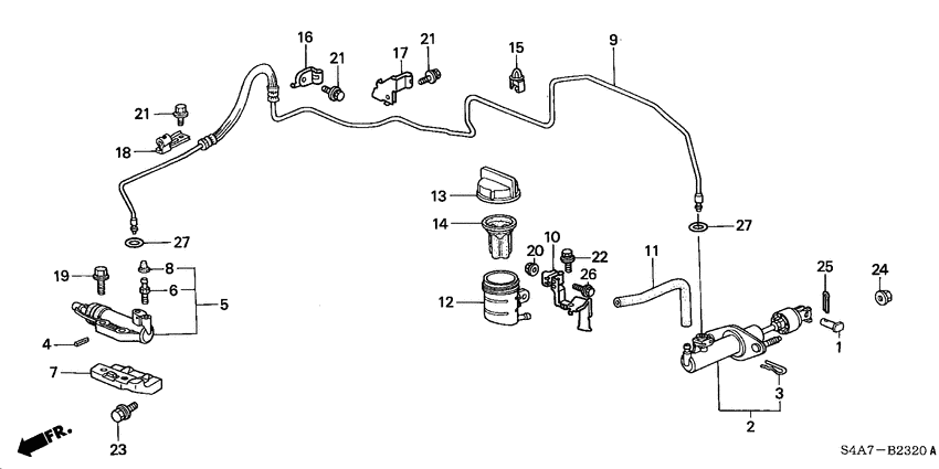Clutch master cylinder