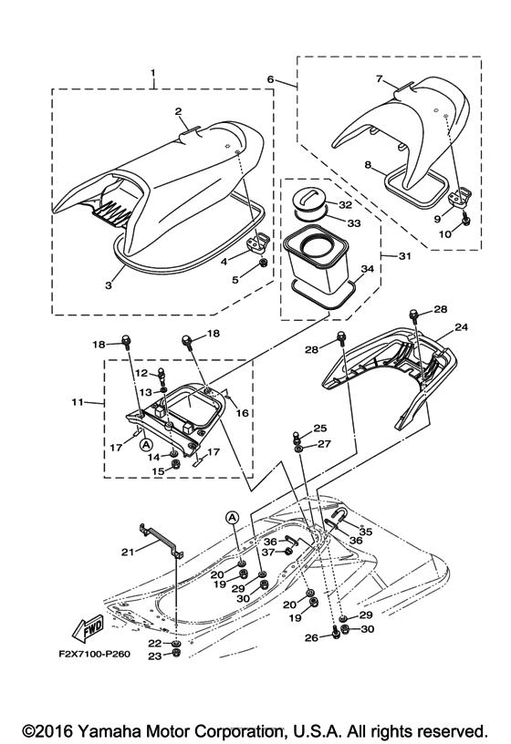Seat & Under Locker