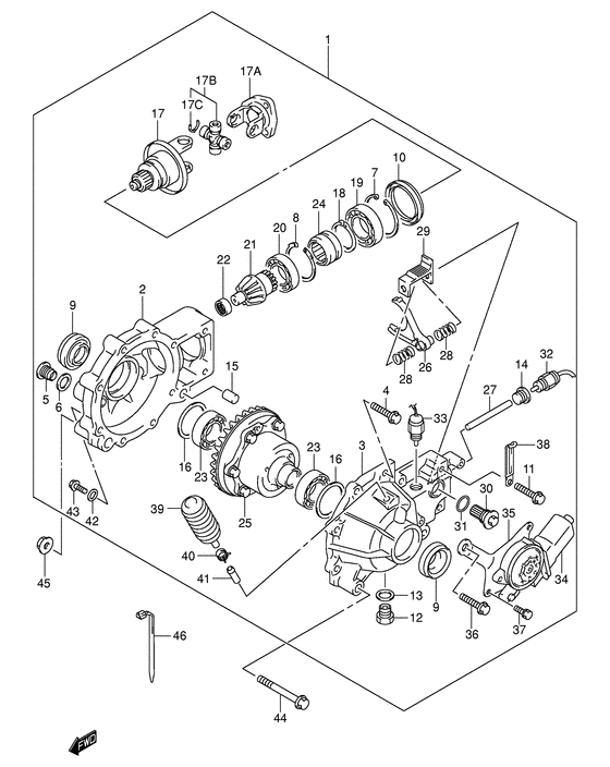 Final bevel gear