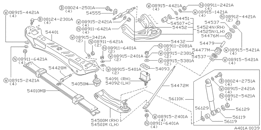 Front suspension