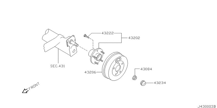 Rear axle