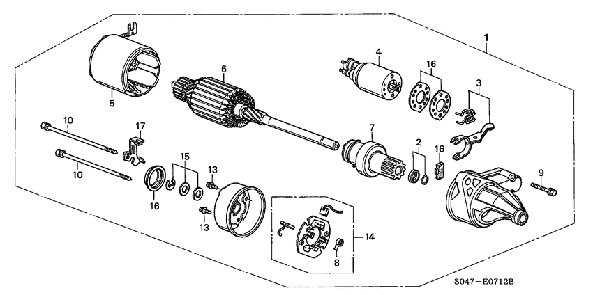 Starter motor