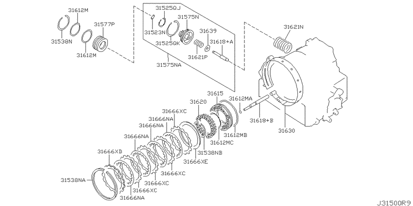 Clutch & band servo