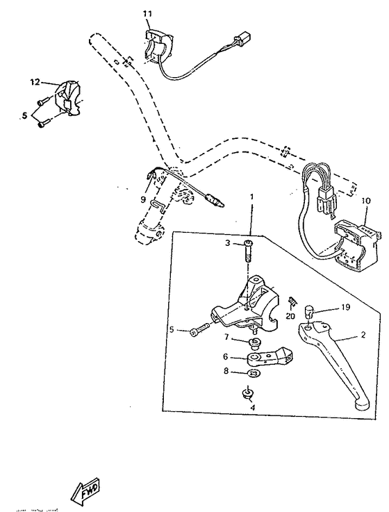 Handle switch & lever