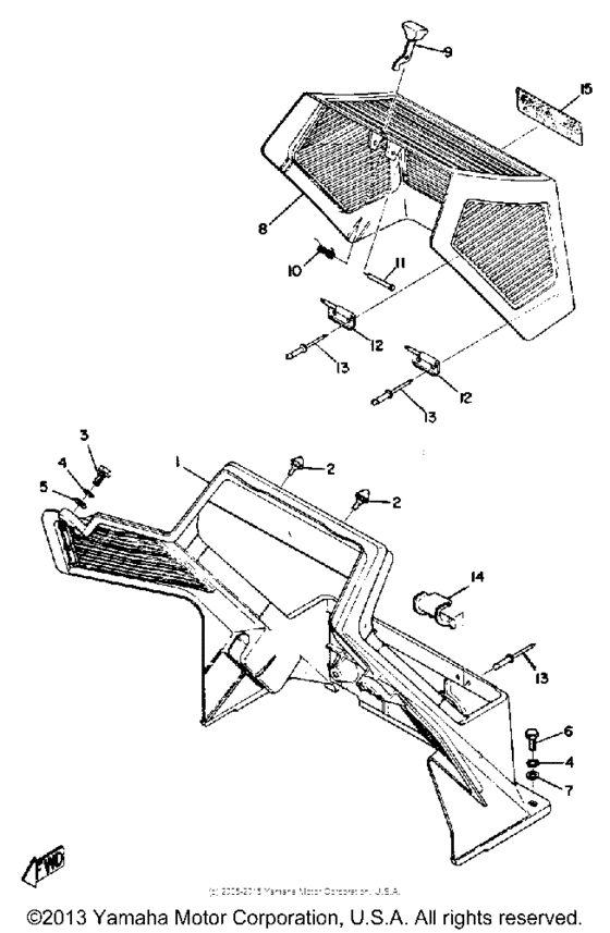 Engine cowl
