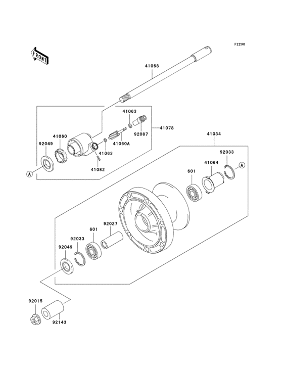 Front wheel