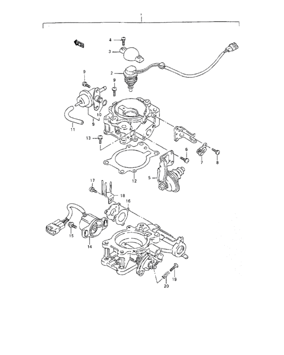 Throttle body