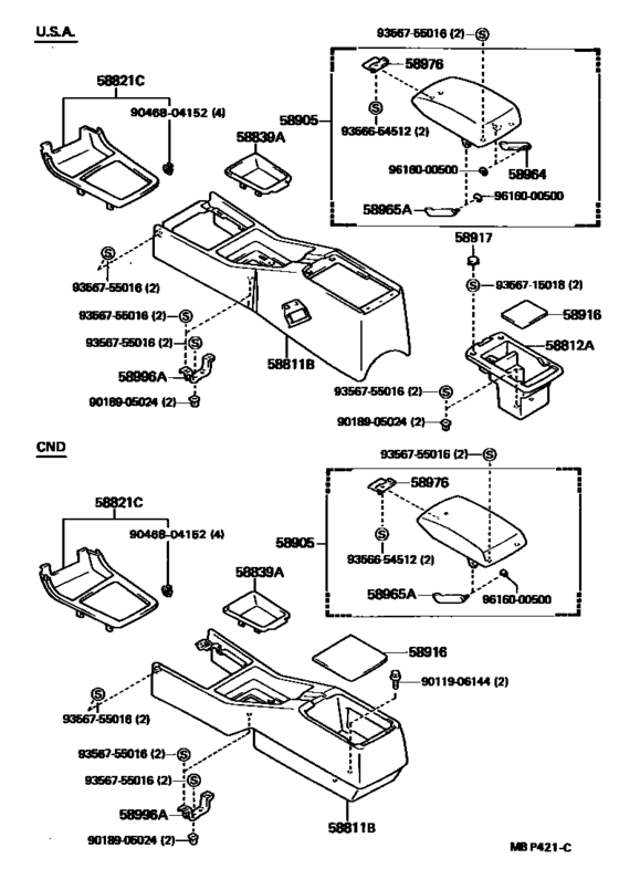 Console Box & Bracket