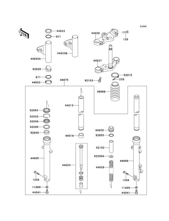 Front fork