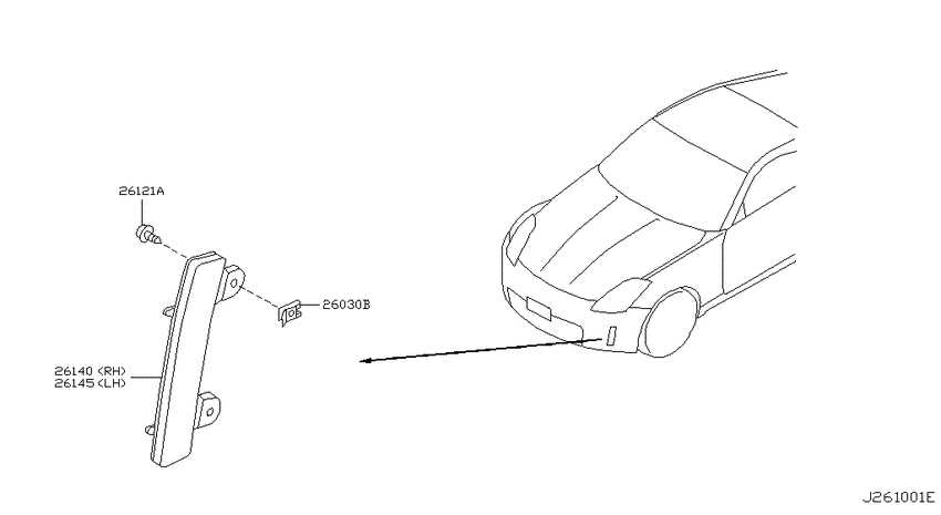 Front combination lamp