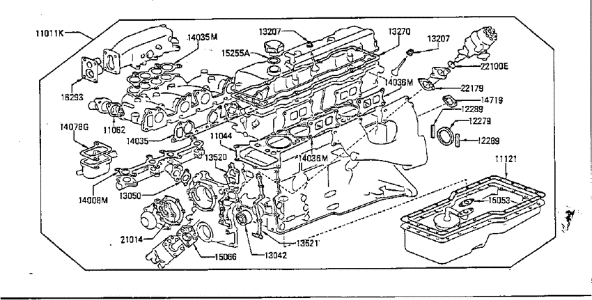 Engine gasket kit