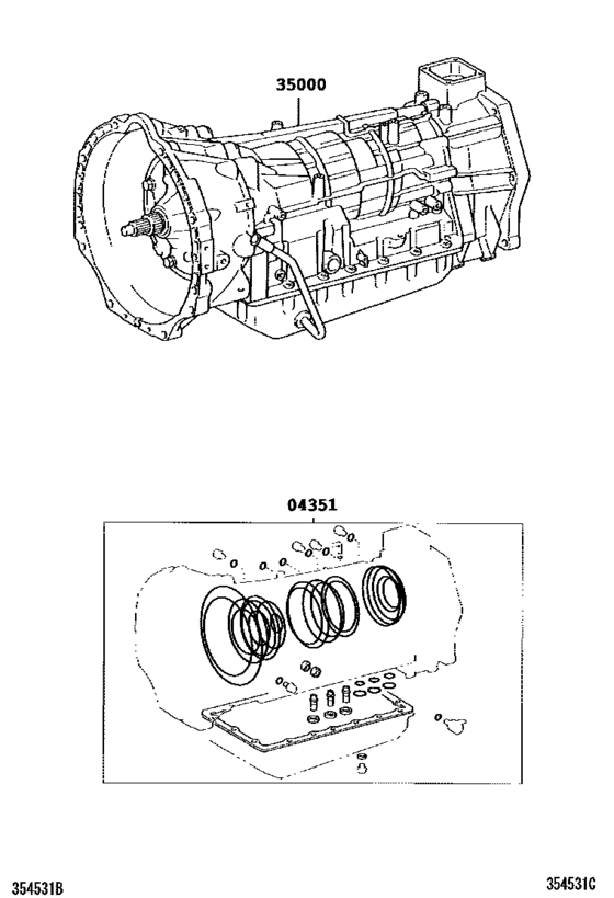 Transaxle Or Transmission Assy & Gasket Kit (Atm)