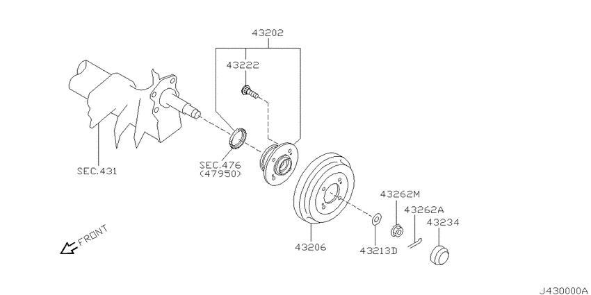 Rear axle