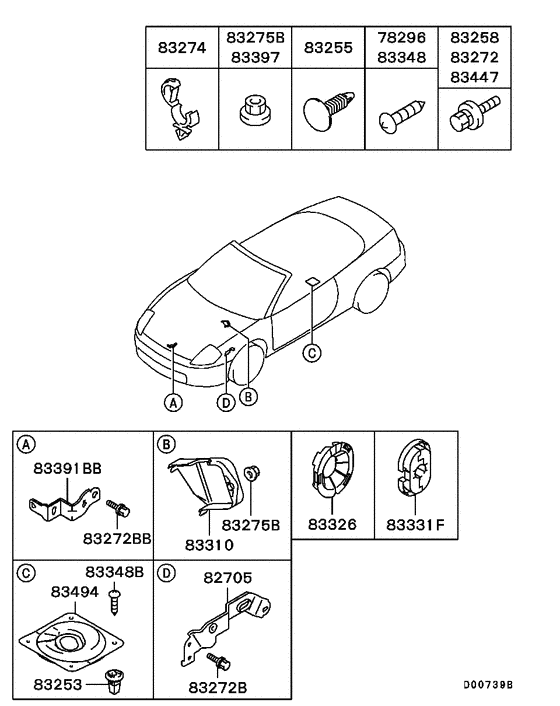 Wiring & attaching parts