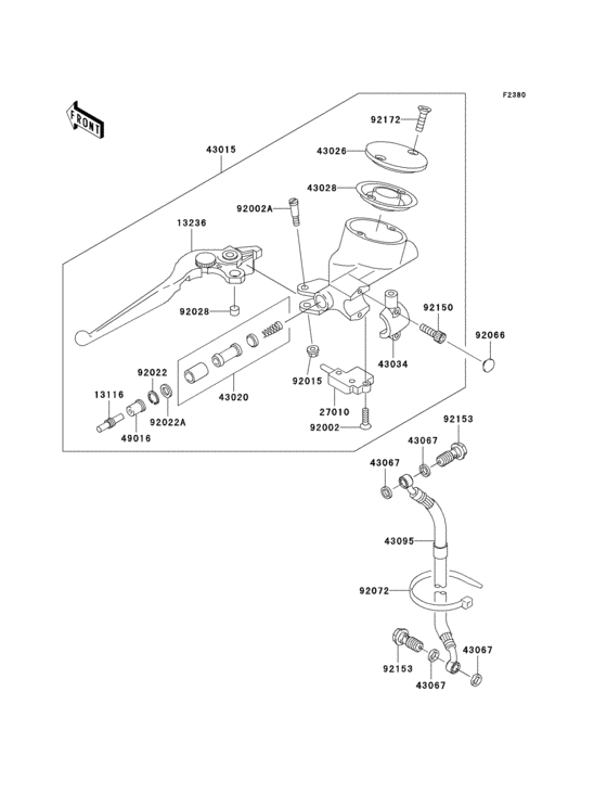 Clutch master cylinder