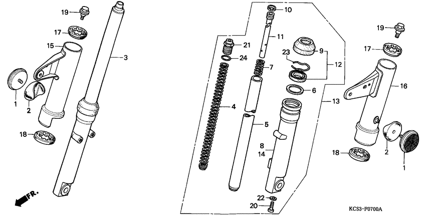 Front fork