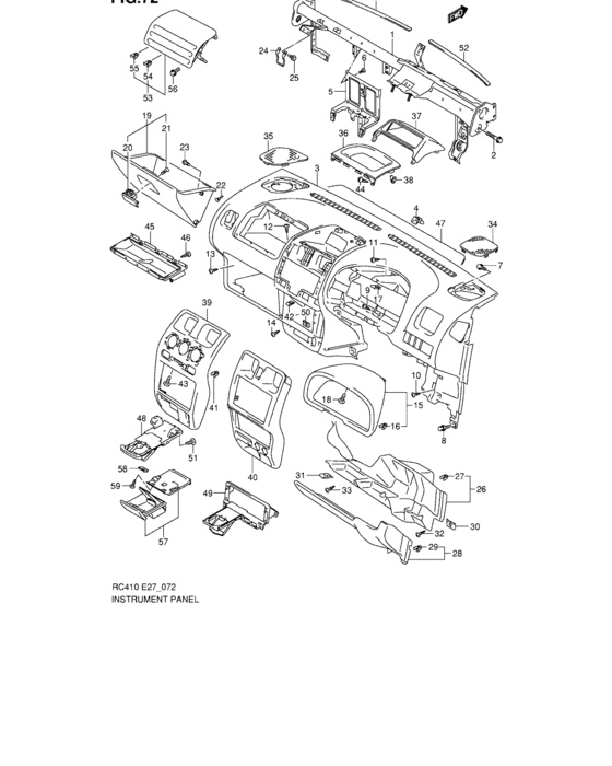 Instrument panel