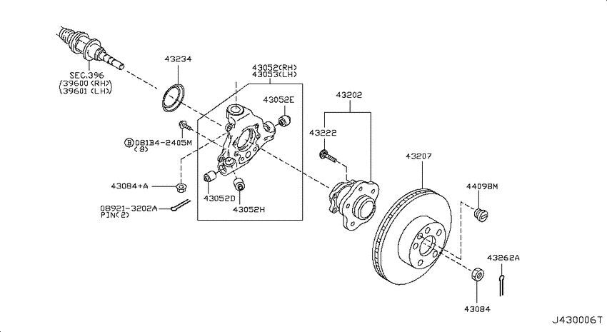 Rear axle
