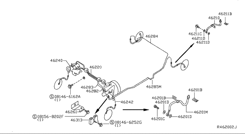 Brake piping & control