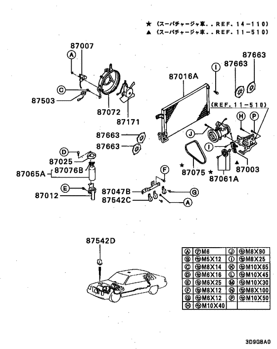 A/c cond, piping(auto,full:a)