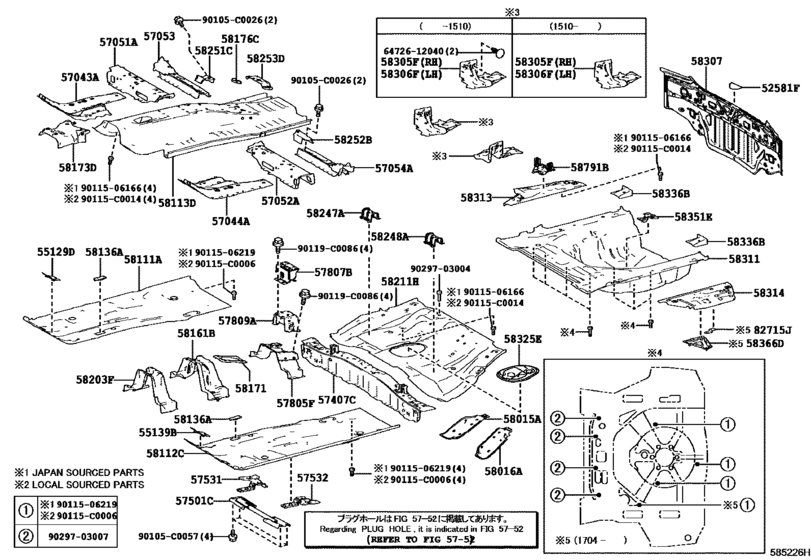 Floor Pan & Lower Back Panel