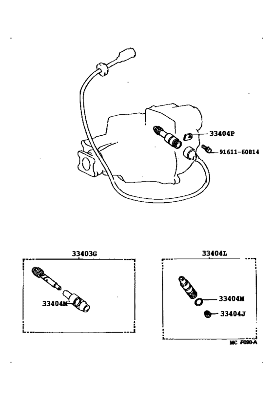Speedometer Driven Gear (Atm)