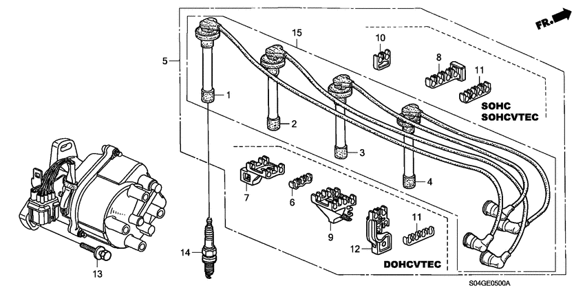 High tension cord/plug