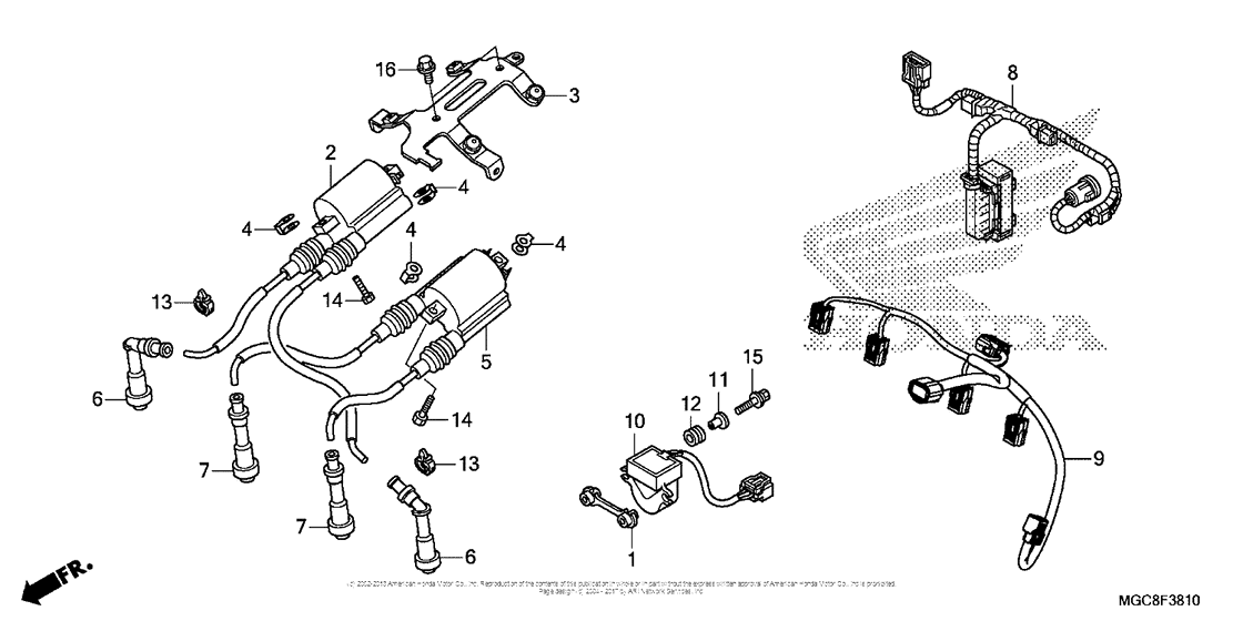 Sub Harness + Ignition Coil
