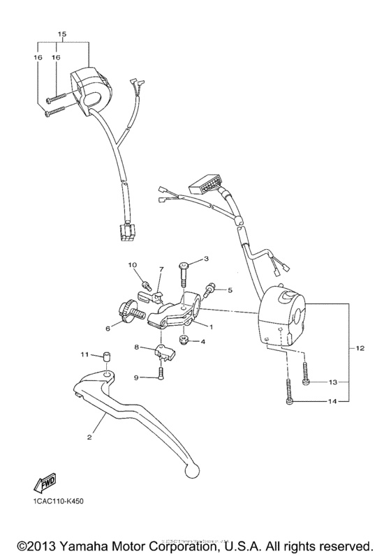 Handle switch & lever