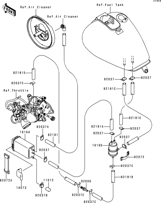 Fuel evaporative system