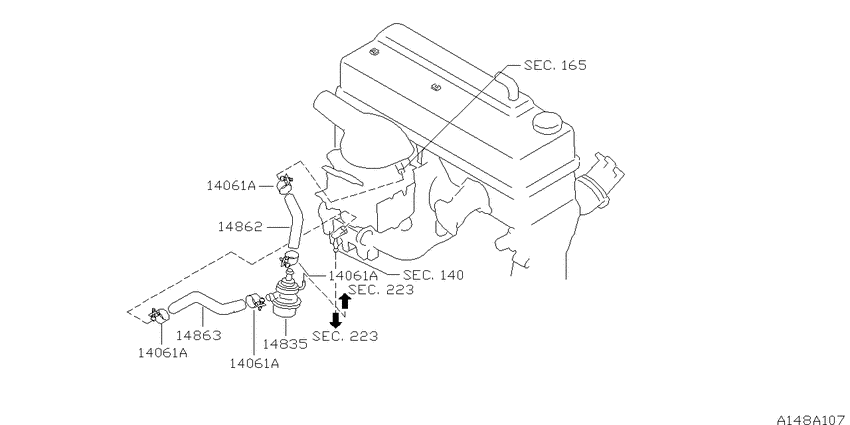 Secondary air system