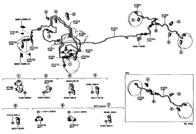 Brake Tube & Clamp