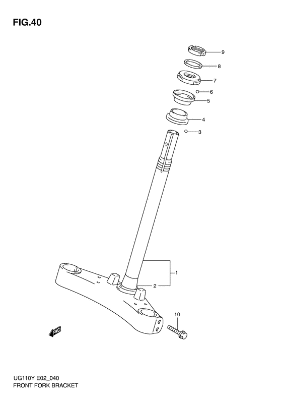 Front fork bracket