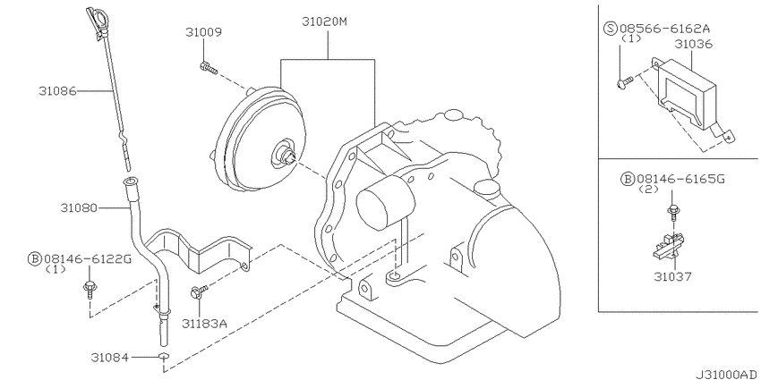 Auto transmission,transaxle & fitting