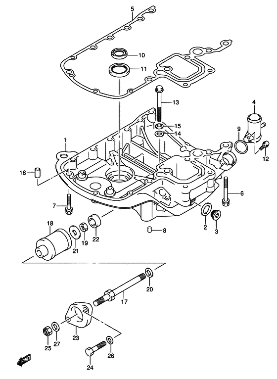 Engine holder