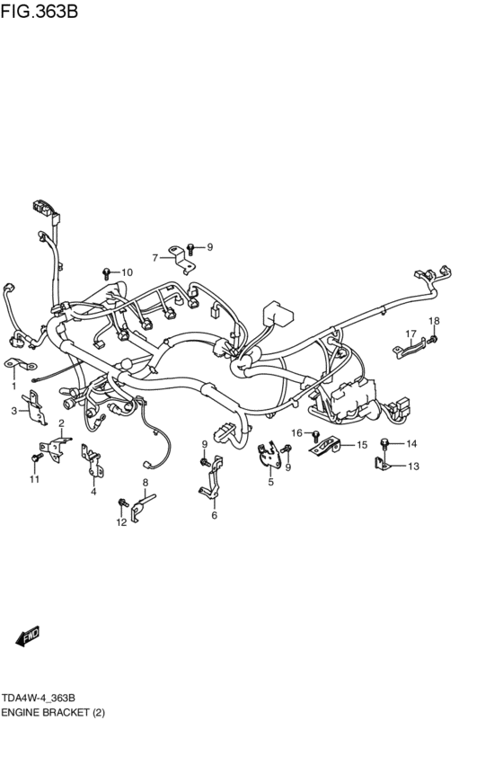 エンジンブラケツト