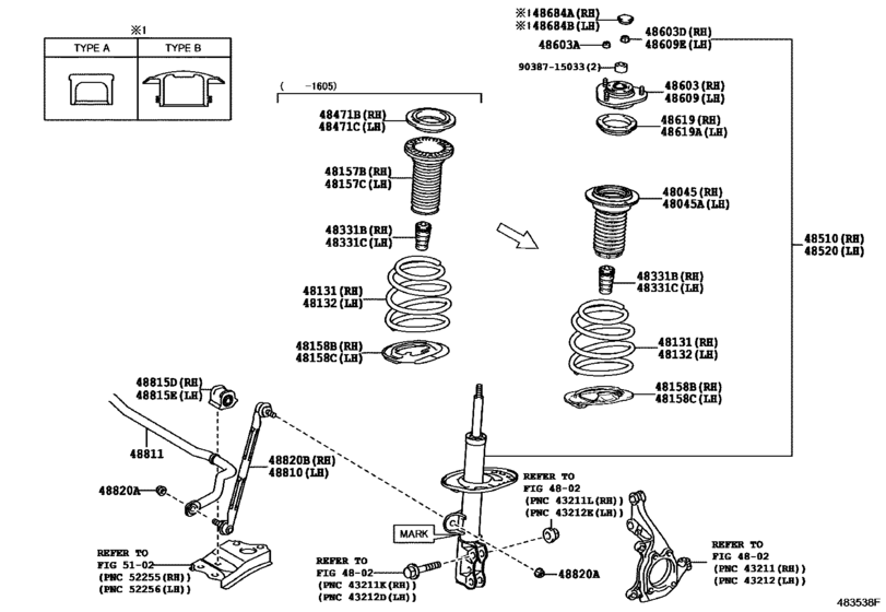 Front Spring & Shock Absorber for 2011 - 2018 Toyota PRIUS ZVW41 | U.S ...