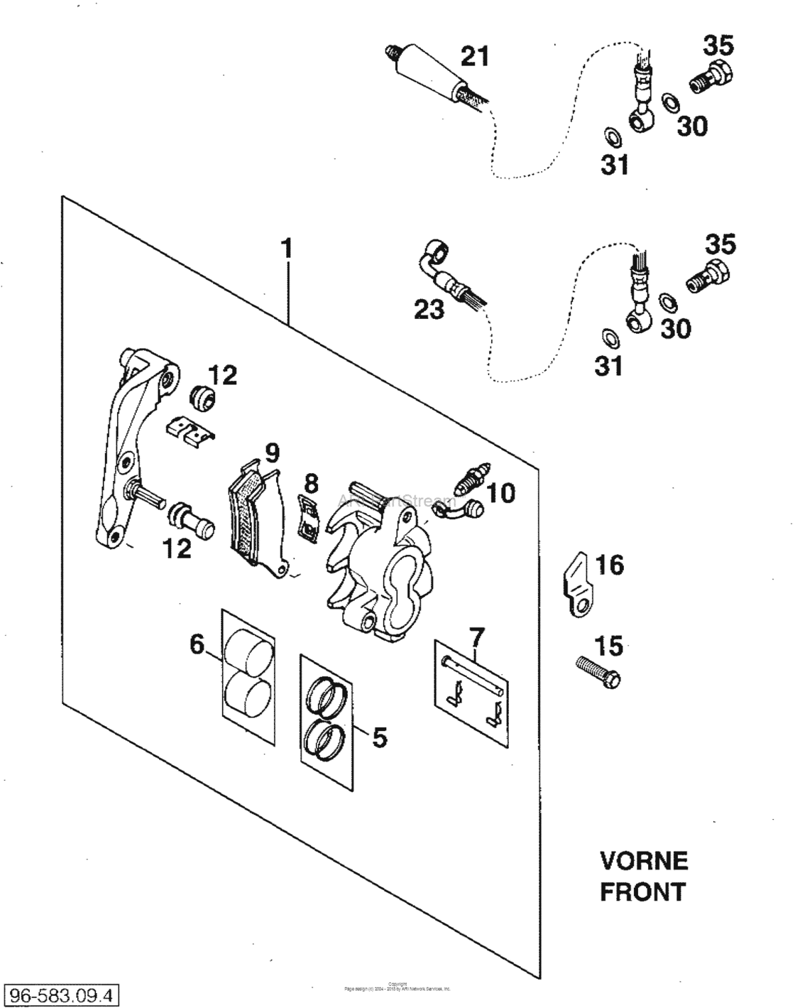 Brake Caliper Front