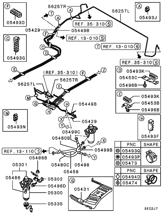 Fuel line & vapor gas control