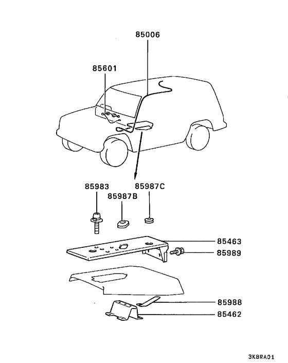 Miscellaneous accessory parts