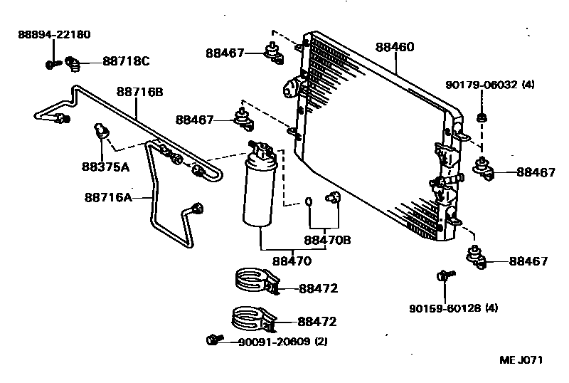 Heating & Air Conditioning - Cooler Piping
