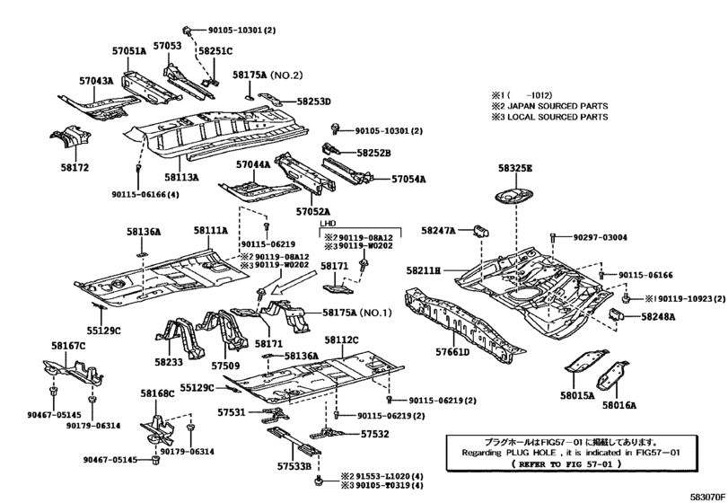 Floor Pan & Lower Back Panel