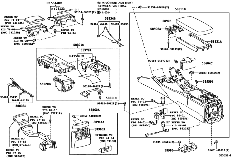 Console Box & Bracket