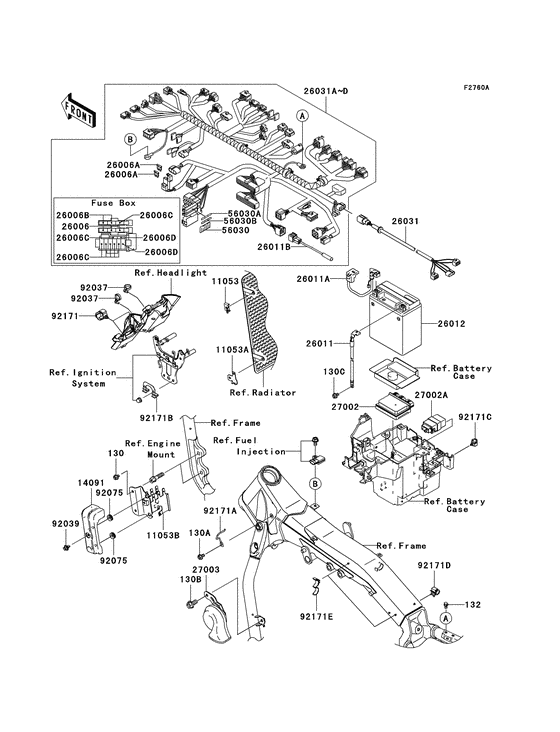 Chassis electrical equipment