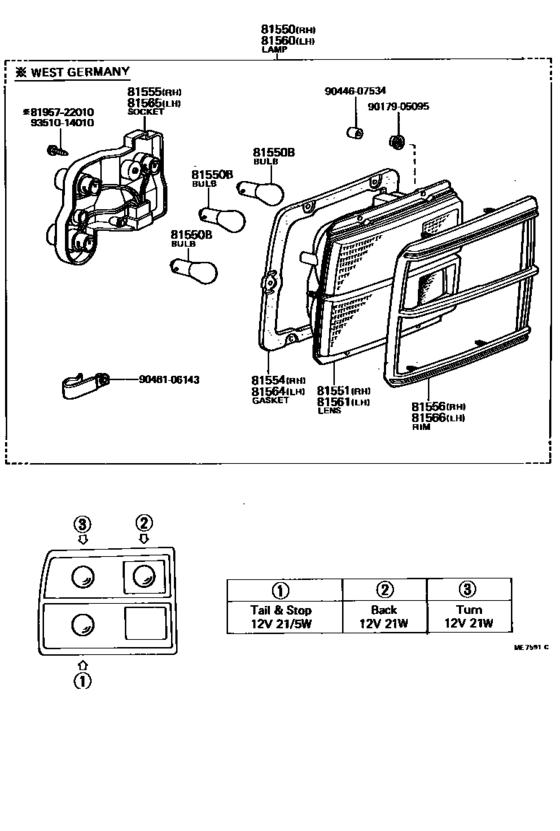 Rear Combination Lamp