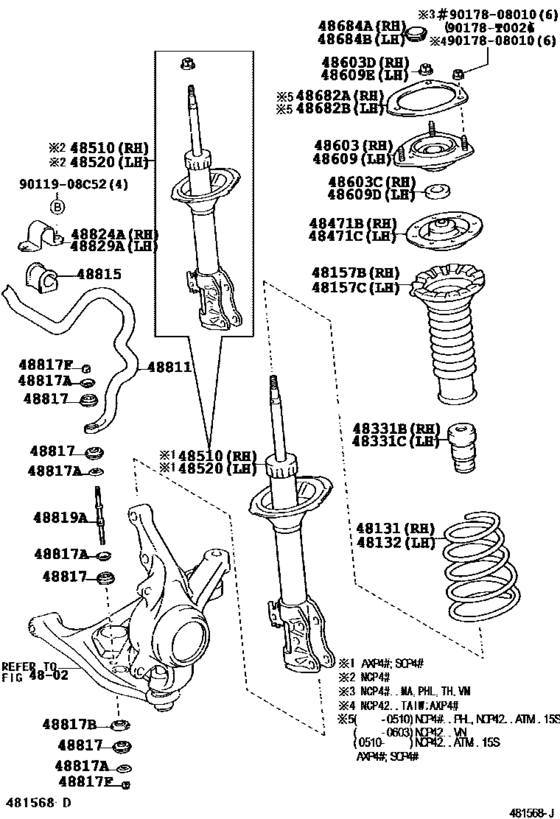 Front Spring & Shock Absorber