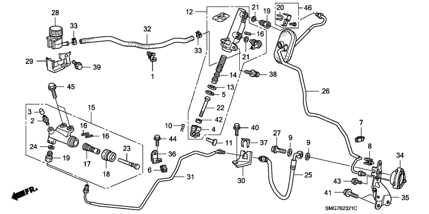 Clutch master cylinder