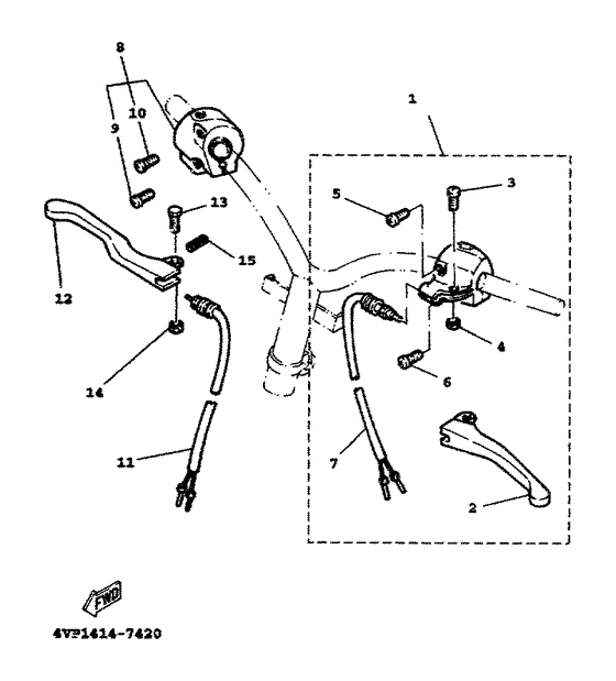 Handle switch & lever